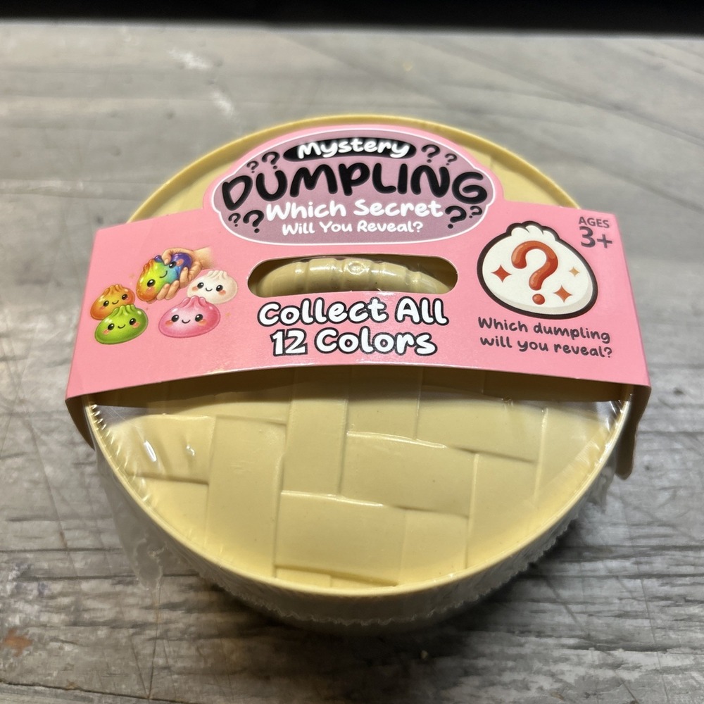 Mystery Dumpling Squishy Blind Box Kawaii Toy Sensory Fidget Collectible NEW